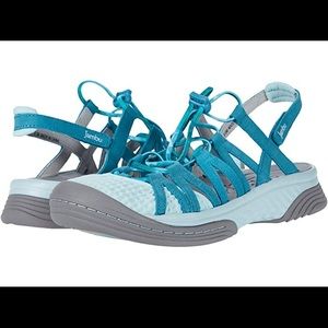 Jambu😀NEW😀Water Diva Encore turquoise size 10